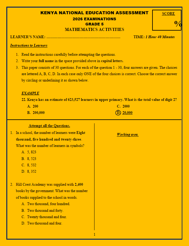 Notes.co.ke - Education notes in Kenya