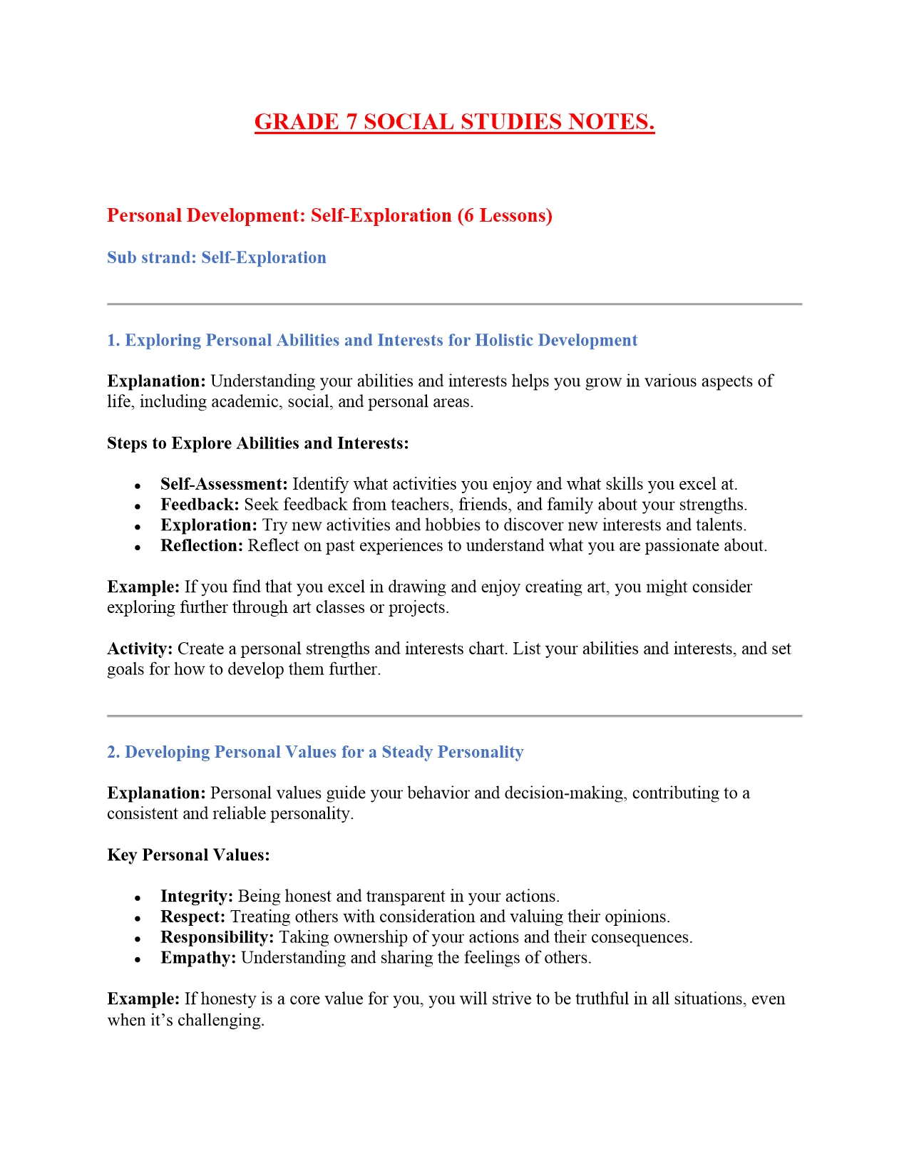 Notes.co.ke - Education notes in Kenya