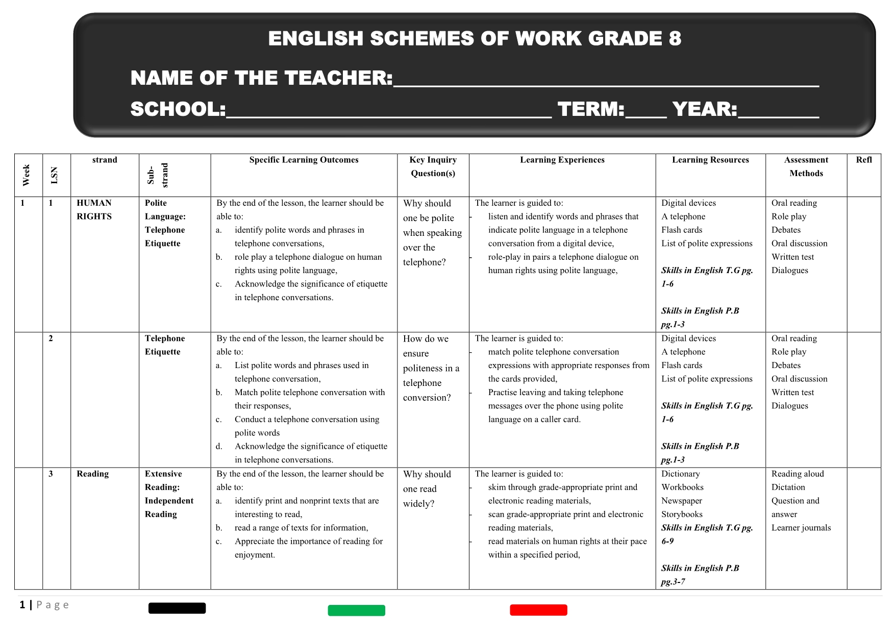 Cbc Grade 8 Notes.pdf Notes.co.ke - Education notes in Kenya